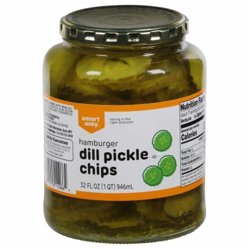Smart Way Hamburger Dill Pickle Chips