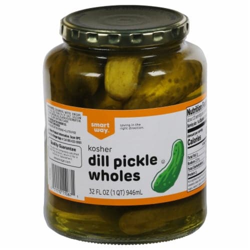 Smart Way Whole Kosher Dill Pickles