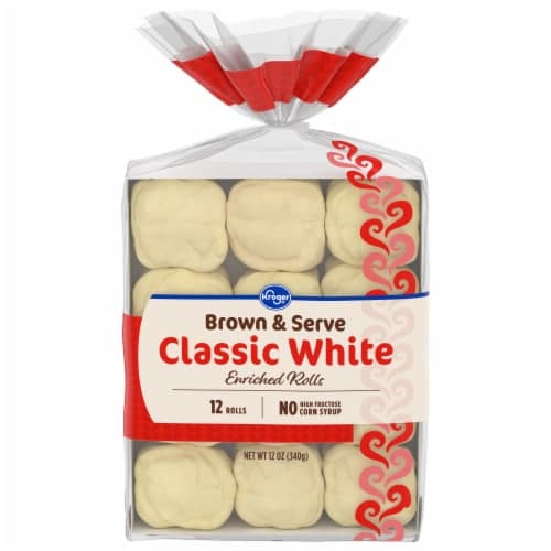 Kroger Brown And Serve White Rolls