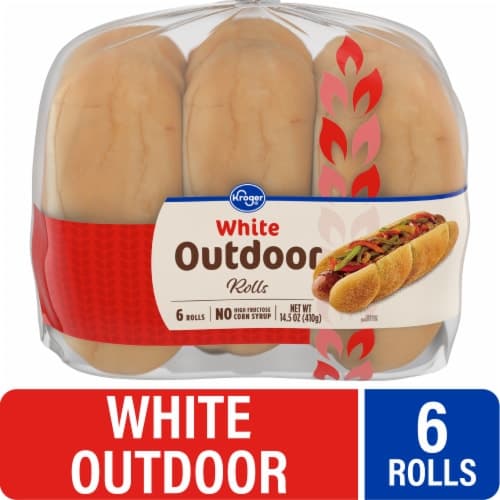 Kroger White Outdoor Rolls