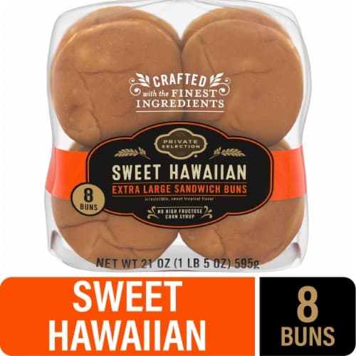 Private Selection Sweet Hawaiian Extra Large Sandwich Buns