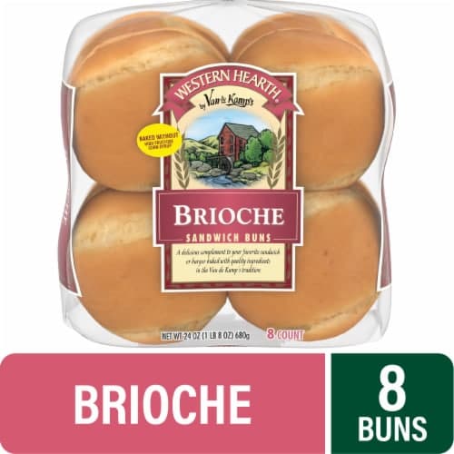 Western Hearth Brioche Sandwich Buns