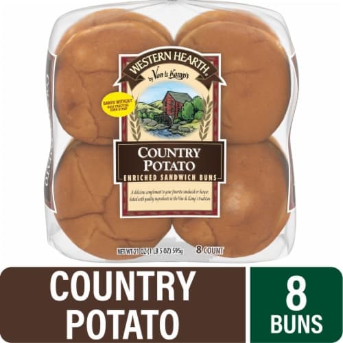Western Hearth Country Potato Sandwich Buns