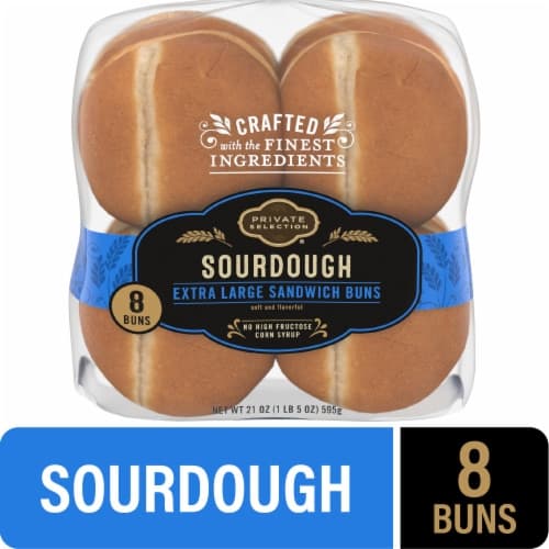 Private Selection Sourdough Extra Large Sandwich Buns