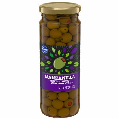 Kroger Manzanilla Olives Stuffed With Pimiento