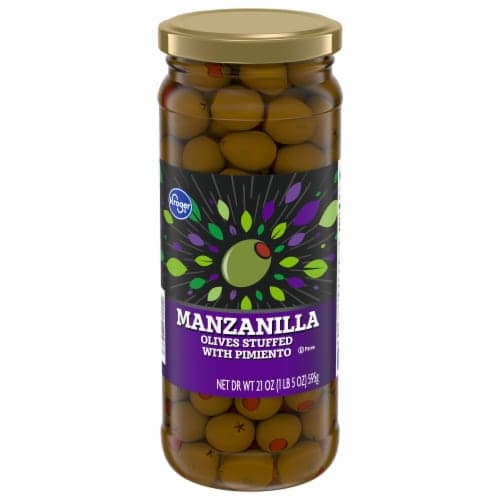 Kroger Manzanilla Pimiento Stuffed Olives