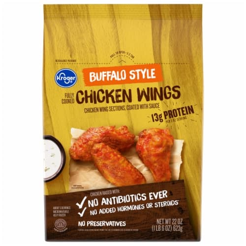 Kroger  Fully Cooked Buffalo Style Chicken Wings