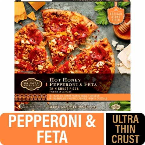 Private Selection Hot Honey And Feta Thin Crust  Pizza