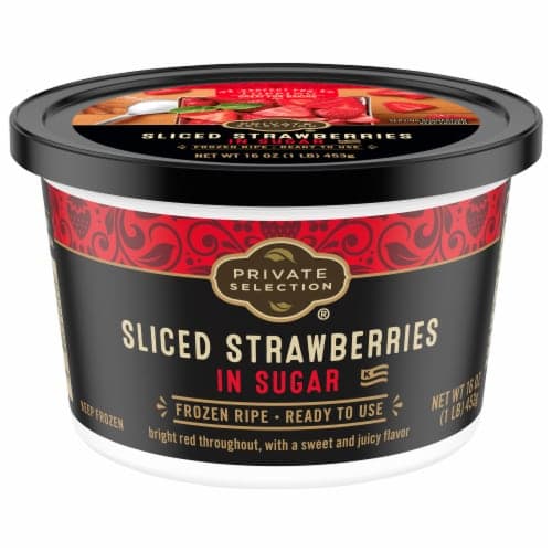 Private Selection  Sliced Strawberries In Sugar