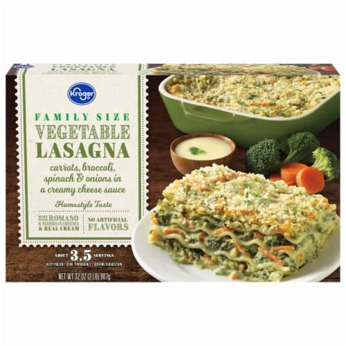 Kroger Family Size Vegetable Lasagna