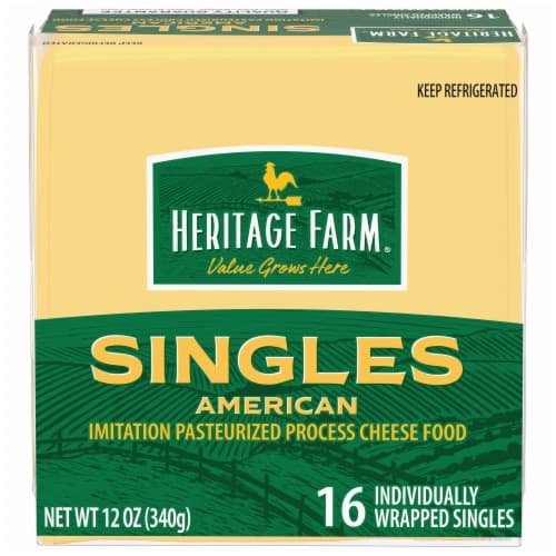 Heritage Farms American Sliced Cheese