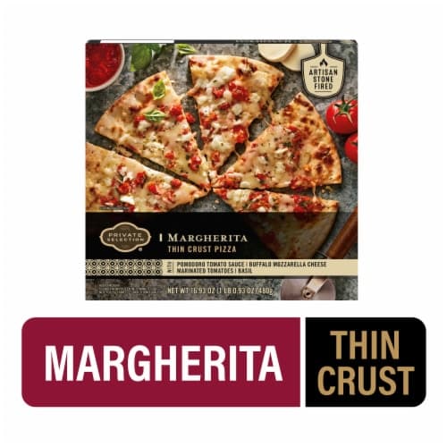 Private Selection Margherita Thin Crust  Pizza