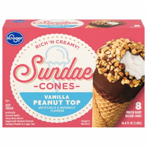 Kroger Vanilla Ice Cream Cones