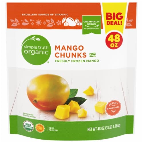 Simple Truth Organic Freshly  Mango Chunks