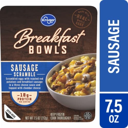 Kroger Sausage Scramble Breakfast Bowl