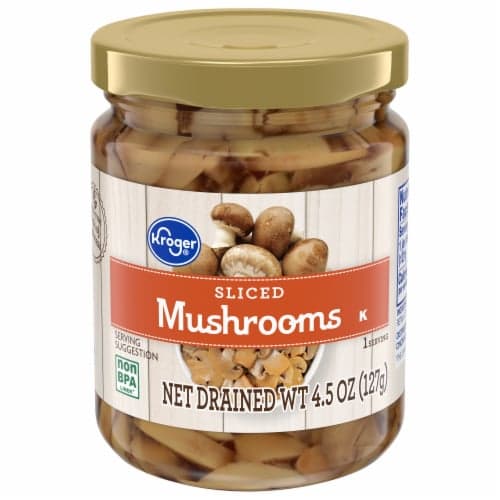 Kroger Sliced Mushrooms