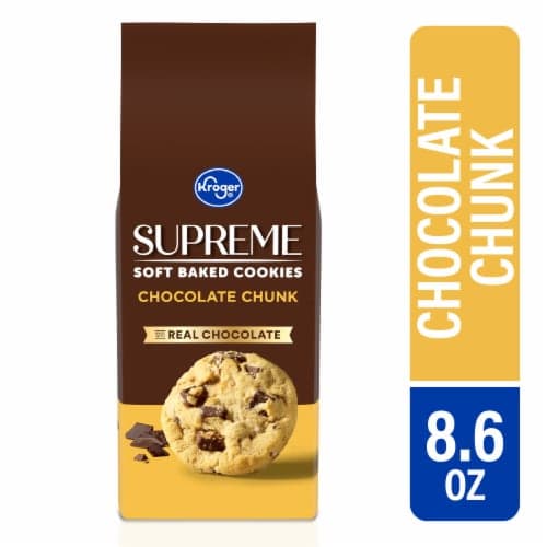 Kroger Supreme Soft Baked Chunk Chocolate Chip Cookies