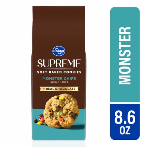 Kroger Supreme Soft Baked Monster Chocolate Chip Cookies