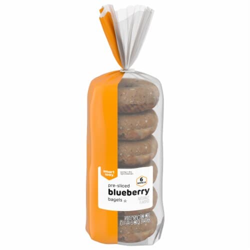 Smart Way Pre-Sliced Blueberry Bagels