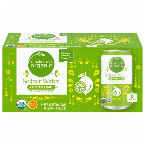 Simple Truth Organic Lemon Lime Seltzer Water