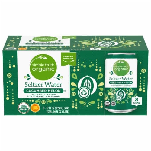 Simple Truth Organic Cucumber Melon Seltzer Water