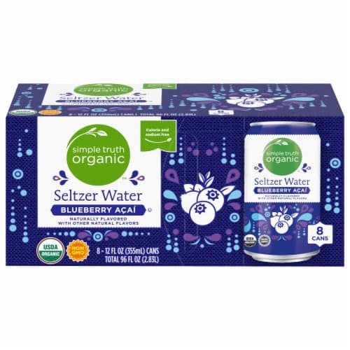 Simple Truth Organic Blueberry Acai Seltzer Water