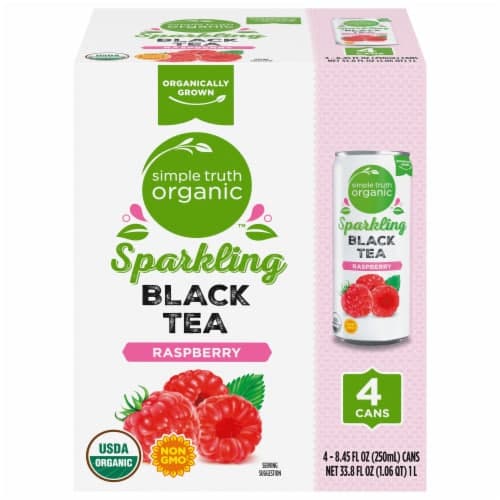 Simple Truth Organic Sparkling Raspberry Black Tea