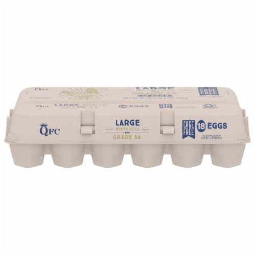 Qfc Cage Free Large White Grade Aa Eggs