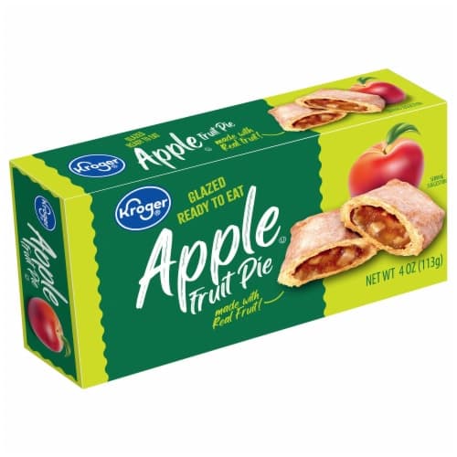 Kroger Glazed Apple Fruit Pie