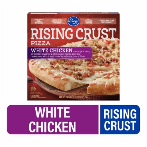 Kroger White Chicken Rising Crust  Pizza