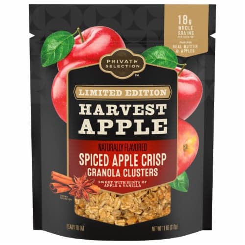 Private Selection Harvest Apple Spiced Apple Crisp Granola Clusters