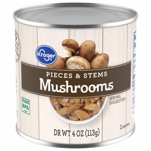 Kroger Mushrooms Pieces & Stems