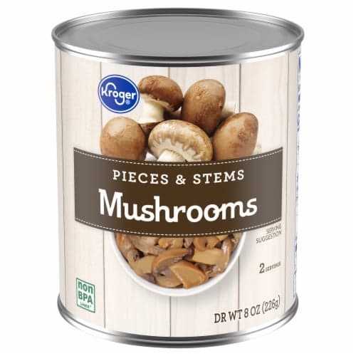 Kroger Canned Mushrooms