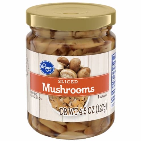 Kroger Sliced Mushroom Jar