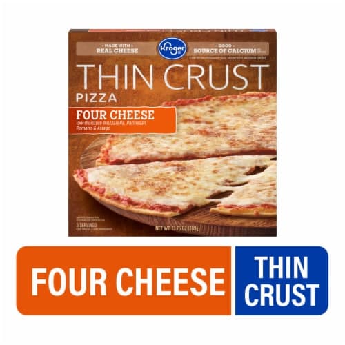 Kroger Thin Crust Four Cheese Pizza