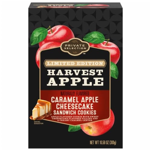 Private Selection Limited Edition Harvest Apple Caramel Apple Cheesecake Sandwich Cookies
