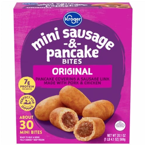 Kroger Mini Original  Sausage & Pancake Bites