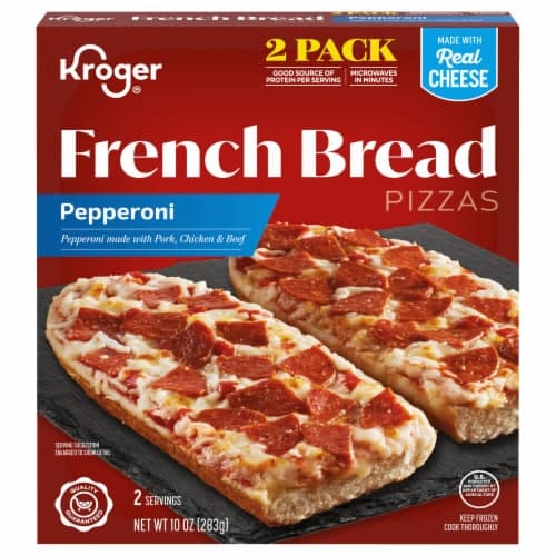 Kroger French Bread Pepperoni Pizzas