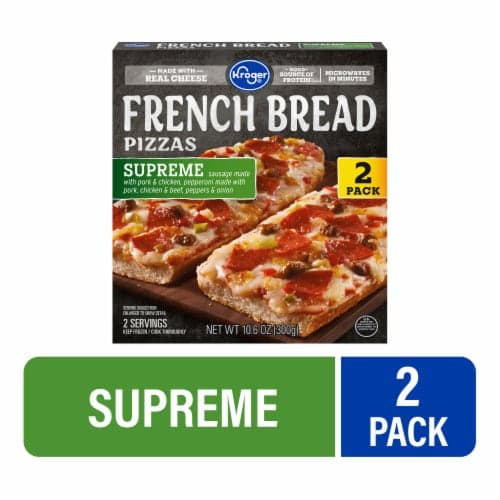 Kroger Supreme French Bread Pizzas