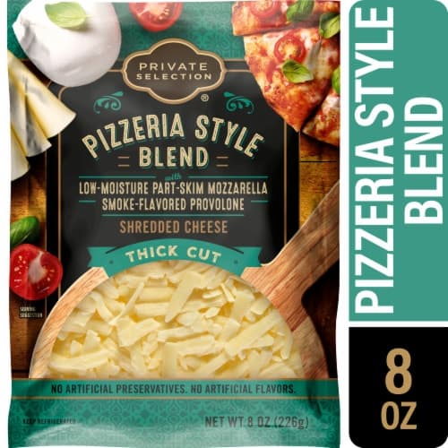 Private Selection Pizzeria Style Blend Thick Cut Mozzarella Shredded Cheese