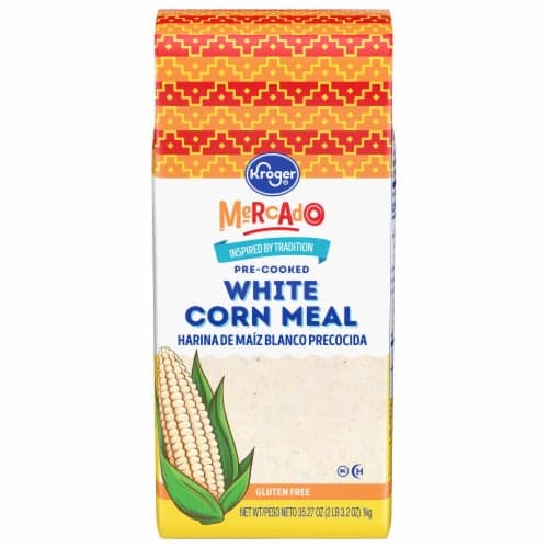 Kroger Mercado Pre-Cooked White Corn Meal