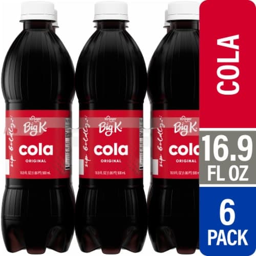 : Big K Cola Soda Bottles
