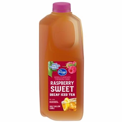 Kroger Sweet Raspberry Decaf Iced Tea