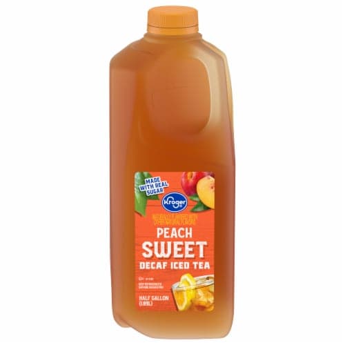 Kroger Peach Sweet Decaf Iced Tea