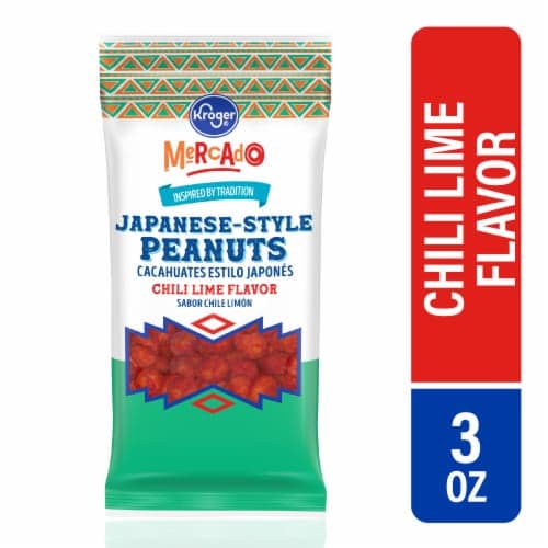 Kroger Mercado Japanese-Style Chili Lime Peanuts