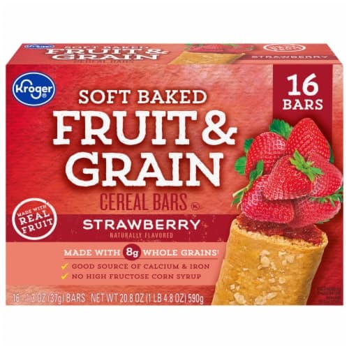 Kroger Strawberry Fruit Grain Bars