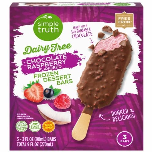 Simple Truth Dairy Free Chocolate Raspberry Flavored  Dessert Bars