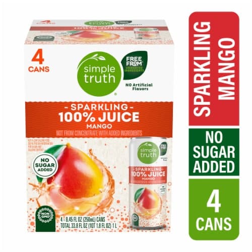 Simple Truth Organic Sparkling 100% Mango Juice