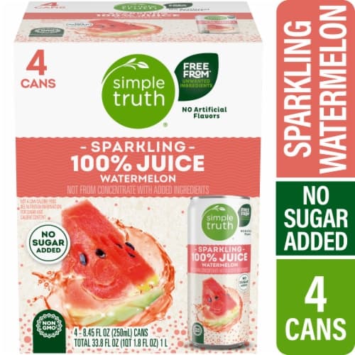 Simple Truth Sparkling 100% Juice Watermelon