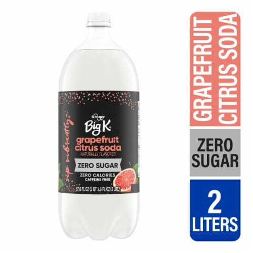 Big K Grapefruit Citrus Zero Sugar Soda